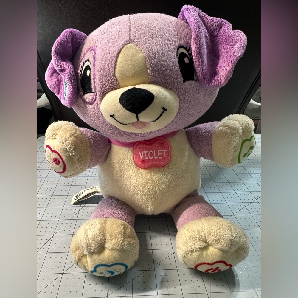 LeapFrog My Pal Violet Smarty Paws Learning Toddler Baby Dog Toy ages 6M+